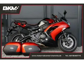 kawasaki er-6f +er6f+mit seitenkoffer+