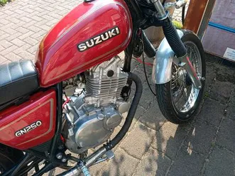 suzuki gn 250 caferacer café racer sehr schöner umbau