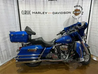 2008 harley-davidson® electra glide® classic flhtc 651814 pac blue prl w/pinstripe