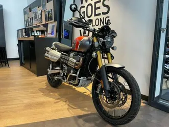 triumph scrambler 1200 xe 2022 1200 cm3 | moto trail | 2 800 km | orange | 78430 louveciennes