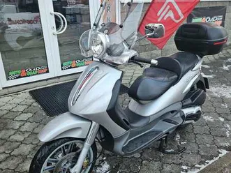 piaggio beverly 500, topcase, 2x klíč, vysoké plexi
