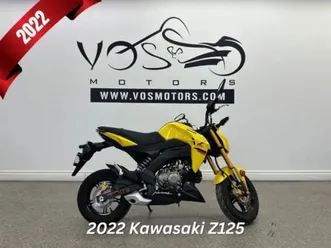 2022 kawasaki z125 pro z125 pro - v6884 - -financing available**