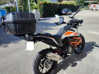 ktm 390 adventure + casque ktm comme neuf + révision ok