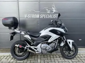 honda nc 700x abs, black widow uitlaat ! — motoren | honda — marktplaats
