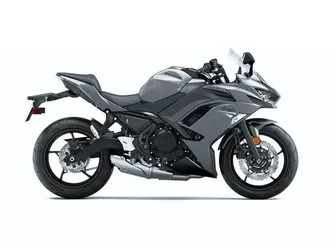 2021 kawasaki ninja® 650 metallic graphite gray/metallic spark black