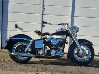 harley davidson panhead electra gilde - e-starter