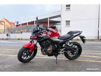 honda cb 500 f abs 1ere main, très bon état et garantie