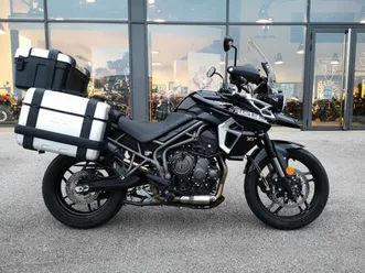 triumph tiger 800 xrx 2018 800 cm3 | moto trail | 34 356 km | noir | 25480 ecole valentin