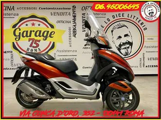 piaggio mp3 300 arancione