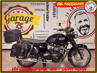 triumph bonneville t100 nero