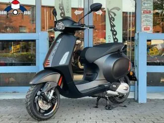 nieuwe vespa sprint s 125 i-get abs nero convinto matt — motoren | overige merken — marktplaats