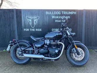 pre-registered triumph bonneville bobber for sale in wokingham