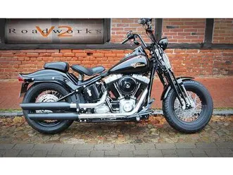 harley davidson cross bones softail flstsb top zustand