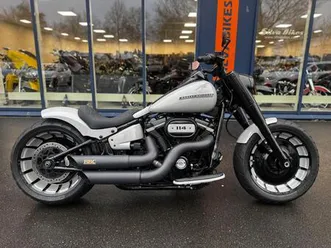 harley-davidson fat boy*umbau*114*porsche kreide*unikat