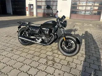 eine gebrauchte moto guzzi v9 bobber