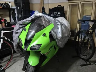 kawasaki ninja zx6r 2007 - 25 kw (apenas no livrete) - full power! pedroso e seixezelo