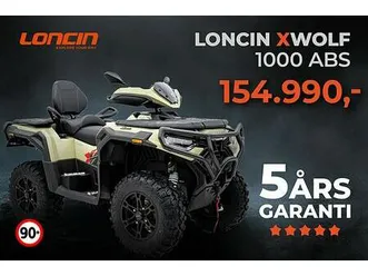 loncin xwolf 1000 abs | 5 års garanti | 90 km/t