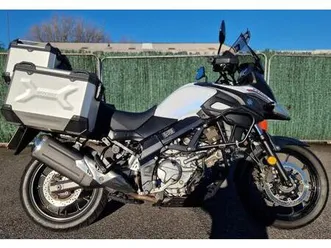suzuki v-strom 650 in white