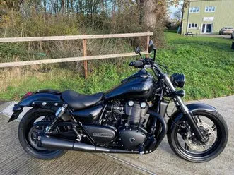 triumph thunderbird 1700 night storm abs, 2015, 11,782 miles, lovely condition