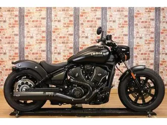 2025 indian scout 1250 bobber limited + tech - only 1,688 miles! s and s exhaust