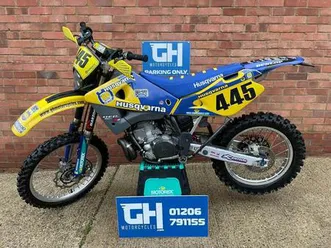 2003 husqvarna wr250 - exellent condition - extras - 23 hrs since full rebuild