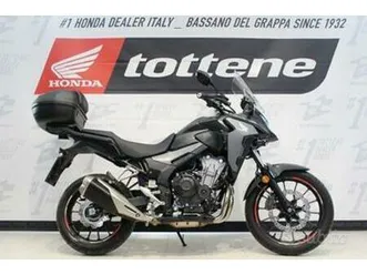 honda cb 500 x abs full led accessoriata km 18427