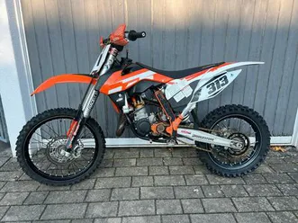 ktm sx85 2015 mit x-trig gabelbrücke und viel zubehör