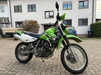 kawasaki klr650 wenig kilometer, garagenfahrzeug, läuft1a