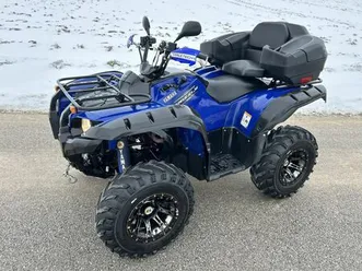 quad yamaha grizzly 700 eps 4x4 * wspomaganie * doposażona * plug * poręba dzierżna