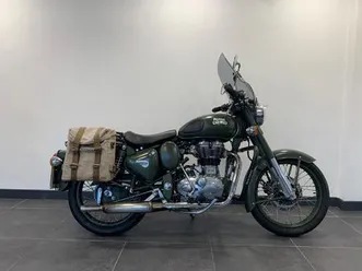 royal enfield classic 500 battle green 499 cc