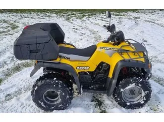 quad aeon overland 180 - świetny stan - kufer shad gogolin