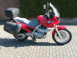 bmw f650 st bj 98 7883km !!! navi koffer heizgriffe sturzbügel