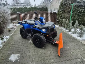 quad polaris sportsman 570- plug ! - 2019 r. wspomaganie! 4400 km! bachowice
