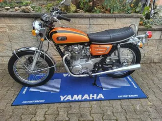 yamaha xs-2 650 – baujahr 1972 – nur 2.665 km – original orange