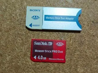 adaptador memory stick duo sony camara