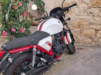 sym wolf cr 300i bianco