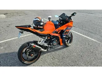 ktm rc125 orange blau