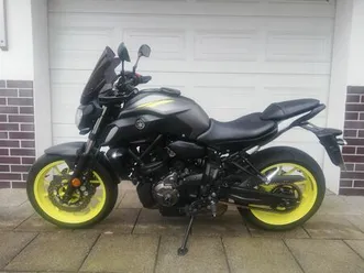 yamaha mt07, bj. 2019, 1.hand, unfallfrei, abs