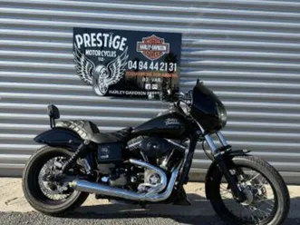 harley-davidson dyna street bob 1584 2012 1584 cm3 | moto custom | 44 713 km | noir | 83520 roquebrune sur argens
