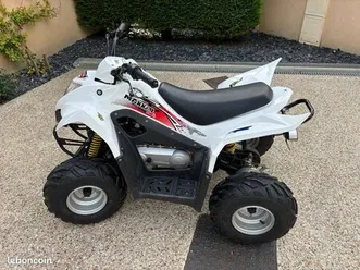 quad enfant kymco maxxer 50 s 2 temps , très bon état , prix neuf 1800e