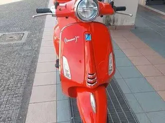 vespa 125 primavera 125 red rosso