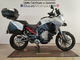 ducati multistrada v4 s my 2025 arctic white