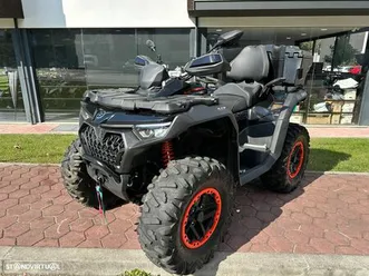 cf moto c force deslimitada, top case, pneus maxxis