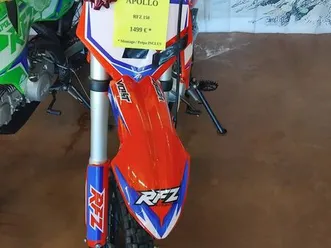 apollo 150 rfz - 14/17 pouces - 4 temps - rouge