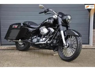 harley davidson road king stretched koffers, groot voorwiel — motoren | harley-davidson — marktplaats