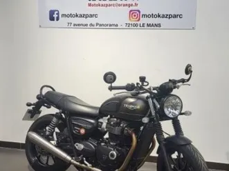 triumph speed twin 900 2022 900 cm3 | moto routière | 18 794 km | gris | 72100 le mans