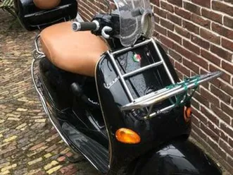 vespa et4 125cc (1997) ook ideaal voor achter op camper — scooters | vespa — marktplaats