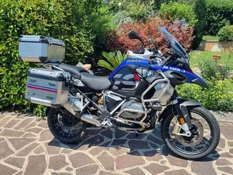 bmw r 1200 gs adventure rallye full 3 pacchetti optionl 3 borse sella ris blu/azzurro
