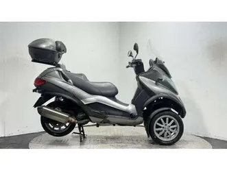 piaggio mp3 lt touring 2011 28k good running trike 3 wheel car licence project