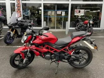 benelli bn125 2021 125 cm3 | moto roadster | 19 714 km | rouge | 59240 dunkerque